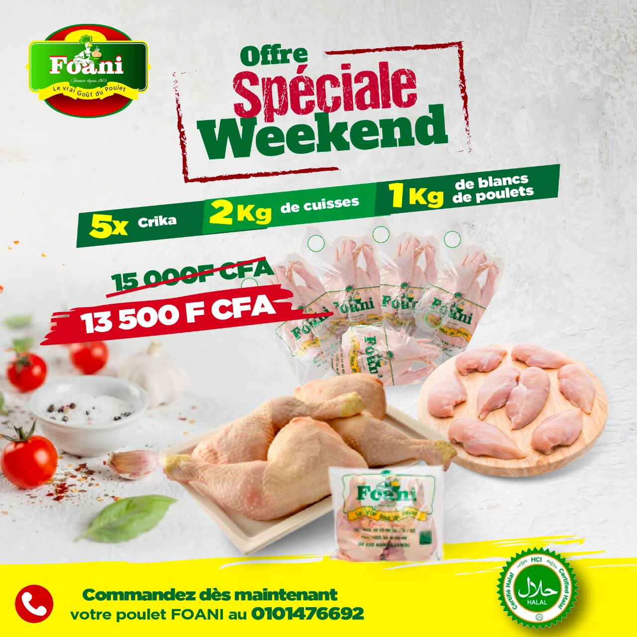OFFRE SPECIALE WEEKEND