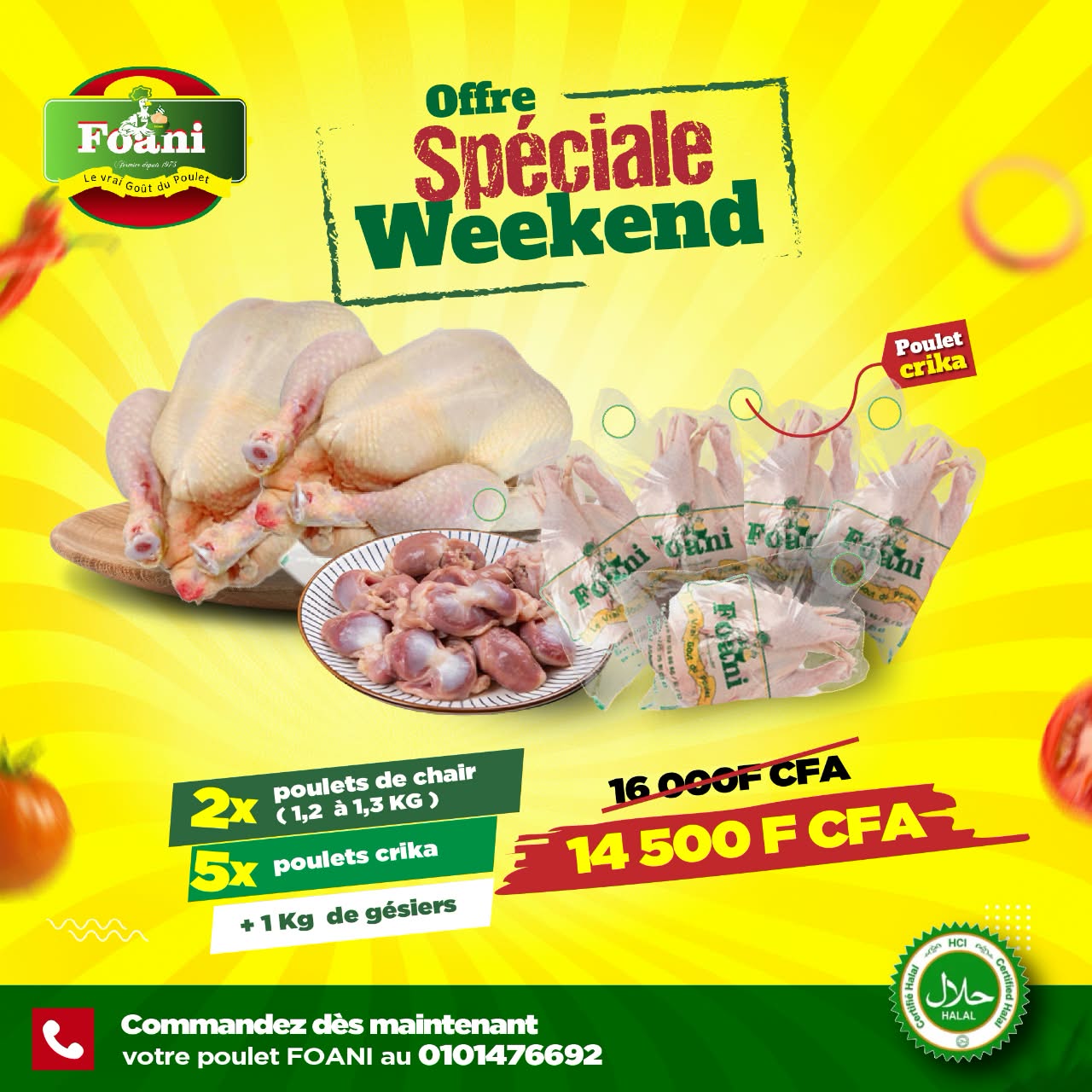OFFRE SPECIALE WEEKEND