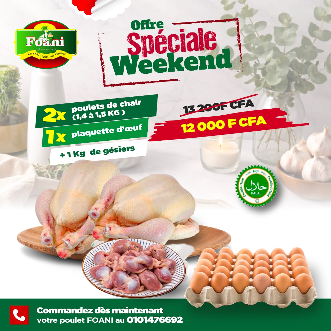 OFFRE SPECIALE WEEKEND